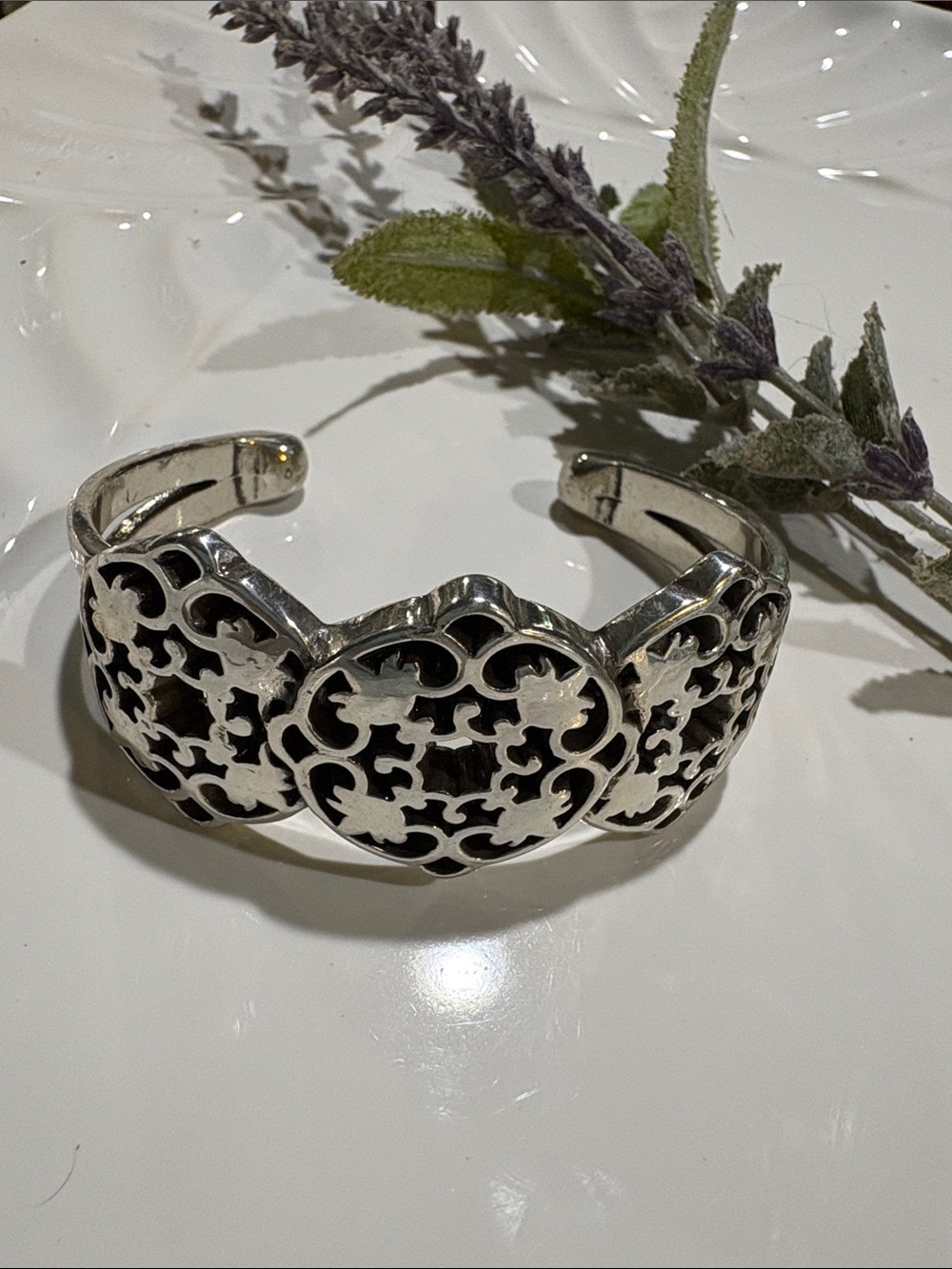 Brighton Filigree Open Cuff Bracelet - Elegant Women's Jewelry
